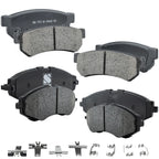 Set of 4 Ceramic Brake Pads for Chevrolet Spark EV (2014–2016)