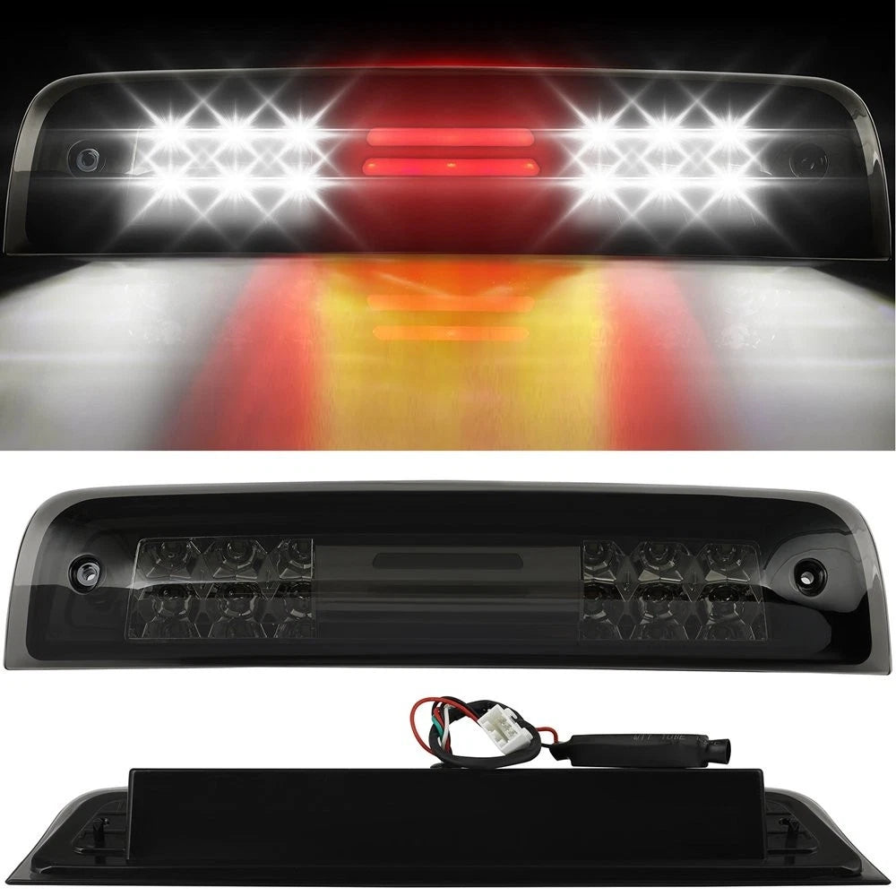3rd Brake Light Lamp for Dodge Ram 1500 (2009–2018) Chrome Housing Smoke Lens