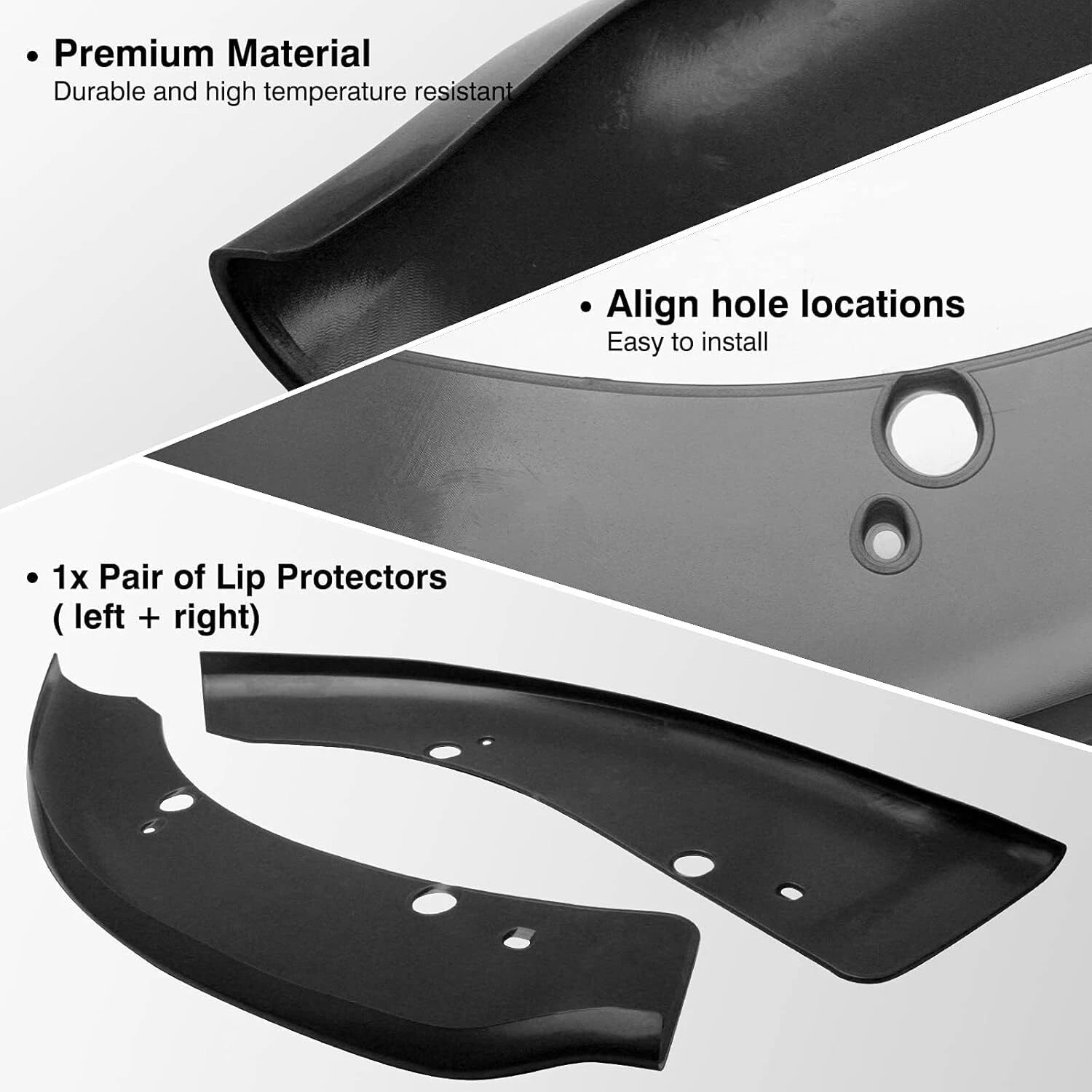 Front Bumper Lip Splitter Trim Cover for Dodge Charger SRT Scat (2015–2022)