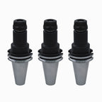 Set of 3 Collet Chucks for CAT40 Tool Holder (G6.3/15000RPM)
