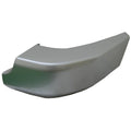 Replacement Gray/Silver Painted Plastic Passenger Side Rear Bumper End