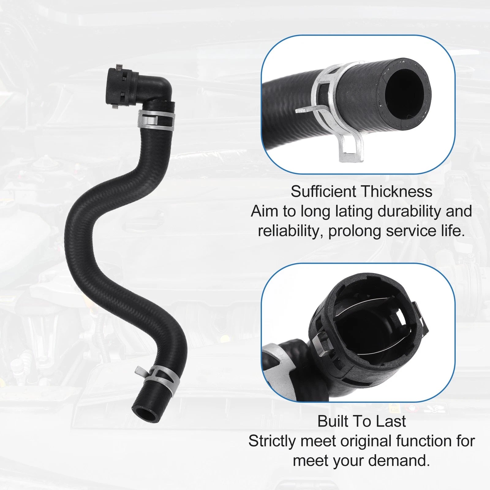 Set of 1 Water Inlet Hose for Hyundai Sonata (2012–2015) No. 973114U100