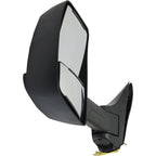 Towing Mirror for Ford E-150 Econoline (1992–2002) Left with Signal Light Black