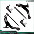 Set of 6 Suspension Tie Rod Ends for Toyota Avalon Solara Sienna (1998–2004)