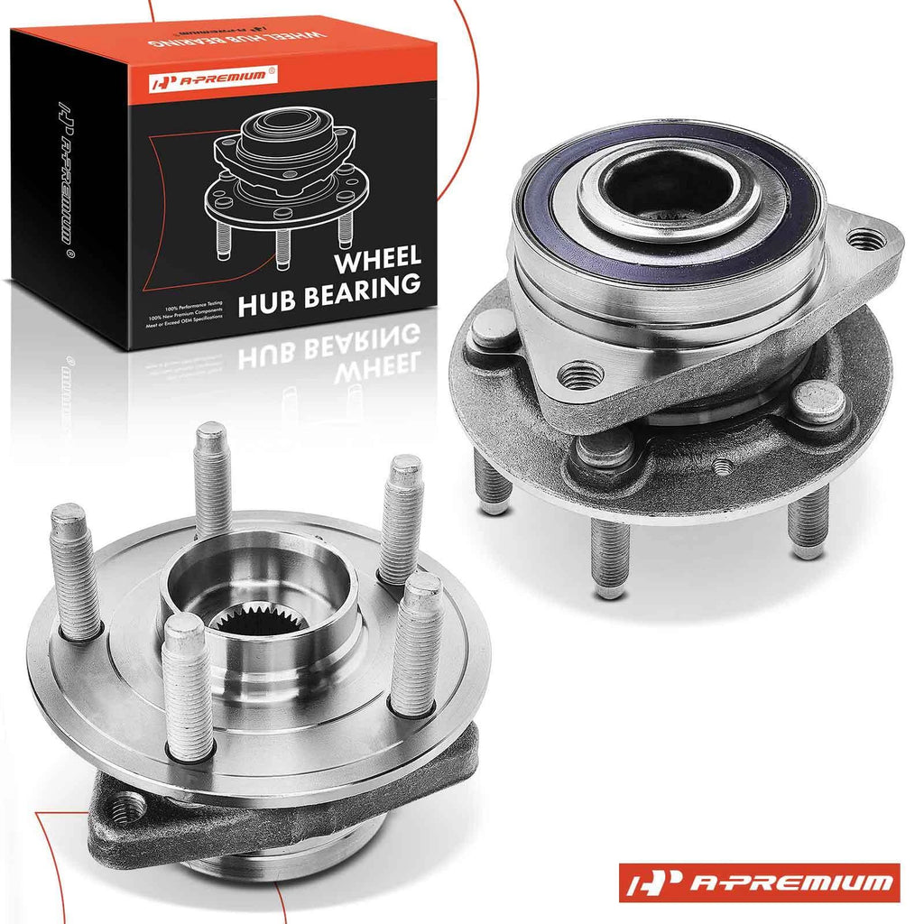 2X Front Wheel Hub & Bearing Assembly for Chevy Cruze (2016–2019)