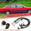 6X Spark Plug Wire Ignition Coil Cable No. 437998031B for Audi 80 100 200 (1980–1996)