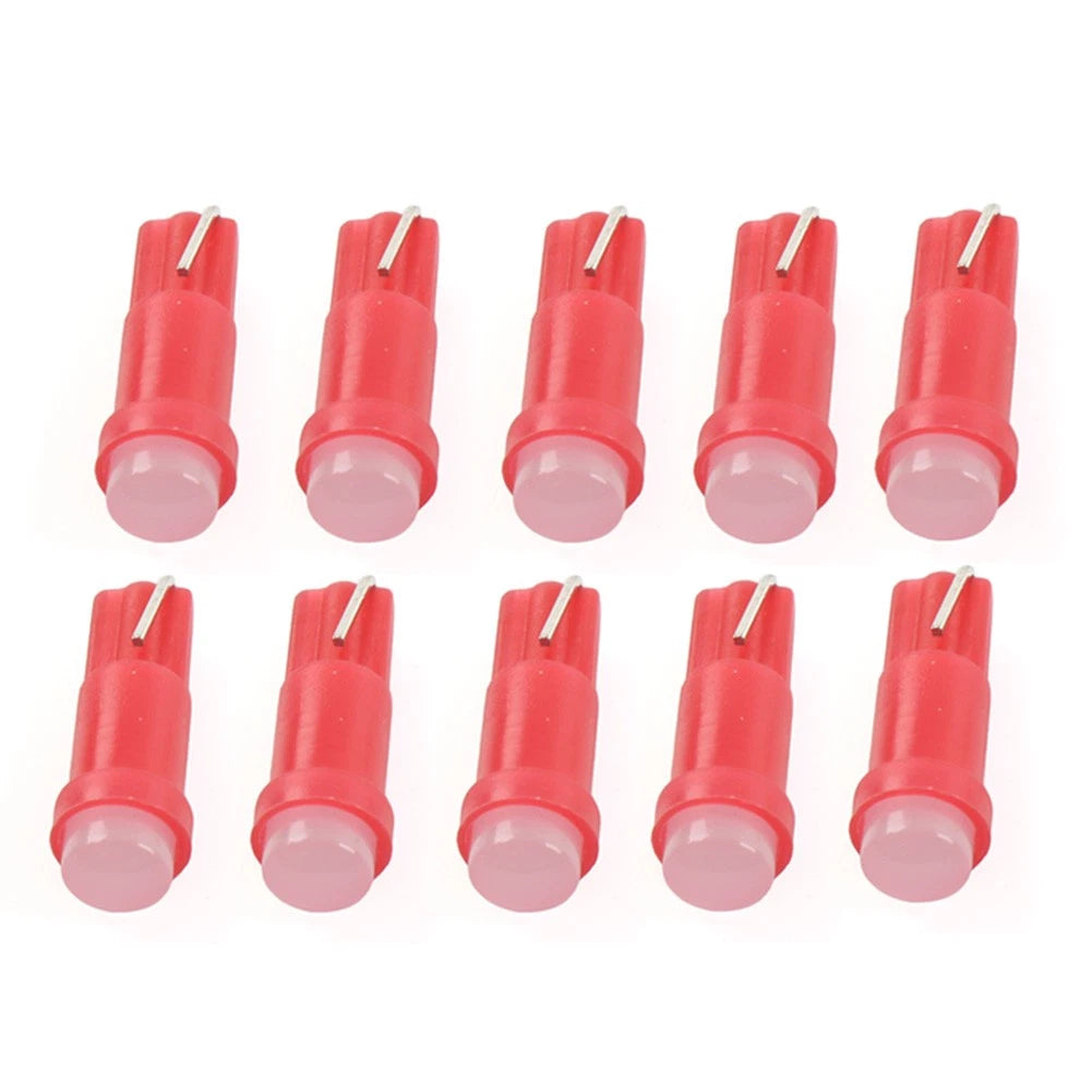 T5 Red SMD Dashboard Gauge Bulbs for Car Instrument (1 Pack)