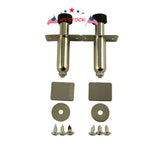 Set of 2 Stainless Chrome Door Poppers for Hot Rod (Year Range)