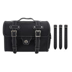 Tail Bag Pannier Luggage Pouch for Motorbike (White)