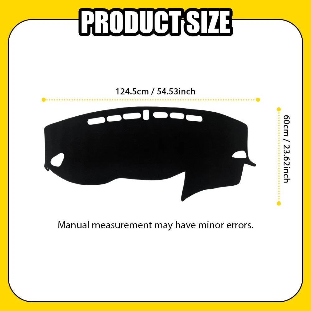 Dashboard Mat Pad Cover for Hyundai Tucson (2016–2018) Anti Slip