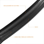 Carbon Fiber V-Style Rear Trunk Lid Spoiler for Audi A4 Quattro (2013–2016)