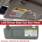 Left Sun Visor for Toyota Tacoma (2005–2011) with Mirror No. 74320-35C10-B0