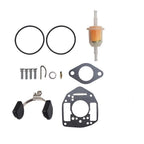Carb Repair Kit with Fuel Filter for Nikki (146-6100, 146-0479, 146-0414, B48G, P220G)