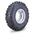 WANDA ATV Tire & Wheel Set of 4 23X7-10 4/156mm PCD 2+3 Offset Silver 10424