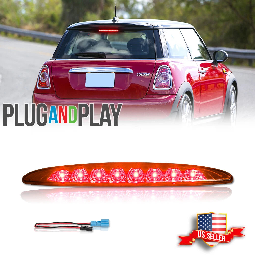 Red LED Rear Third Brake Light for Mini Cooper (2002–2006)
