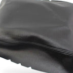 Leather Armrest Box Cover for Toyota Highlander (2008–2013) Black
