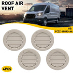 4X Roof AC Air Vent Louvre Grille for Ford Transit (2015–2025)