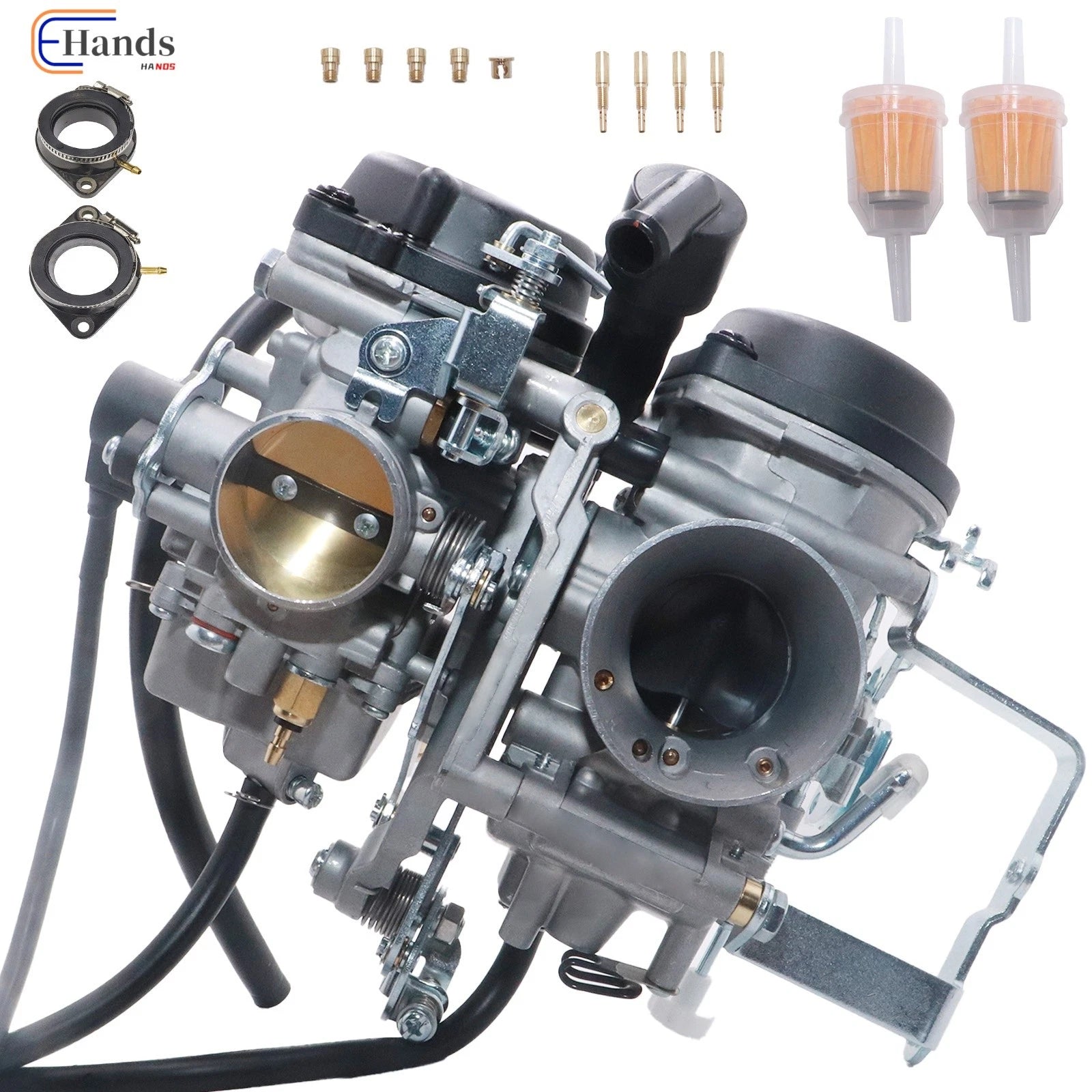 Carburetor & Intake Boot for Yamaha V-Star 1100 XVS1100 (1999–2009)