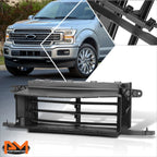 Front Lower Radiator Grille Air Shutter Assembly for Ford F-150 (2018–2020)