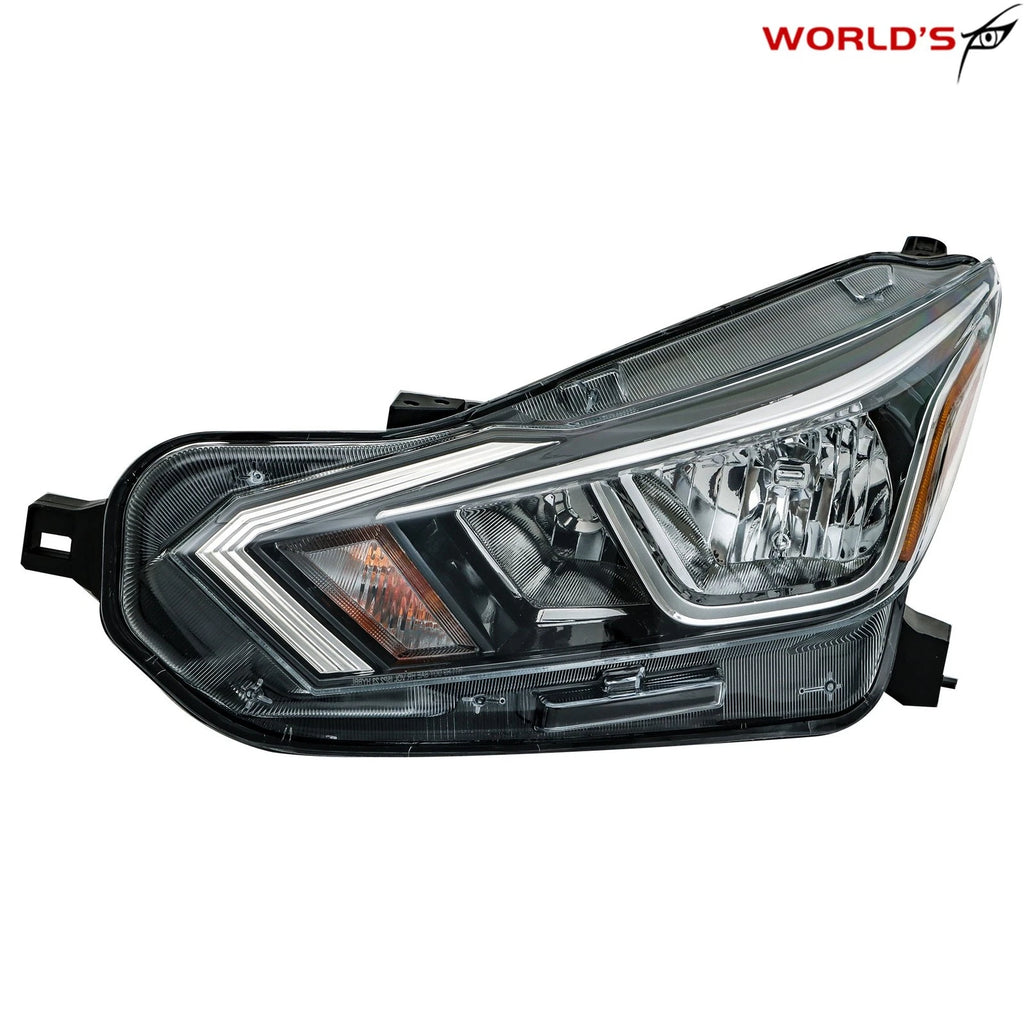 Halogen Headlight for Nissan Versa (2020–2021) Chrome Driver Left Side