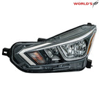 Halogen Headlight for Nissan Versa (2020–2021) Chrome Driver Left Side