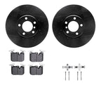 2X Brake Disc and Pad Kit for BMW 330, 328