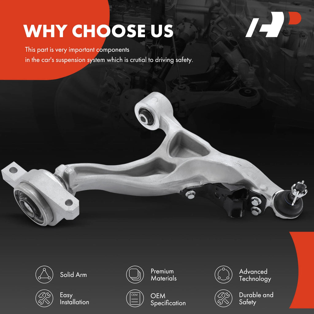 Front Left Lower Control Arm with Ball Joint for INFINITI Q50 (2014-2023)