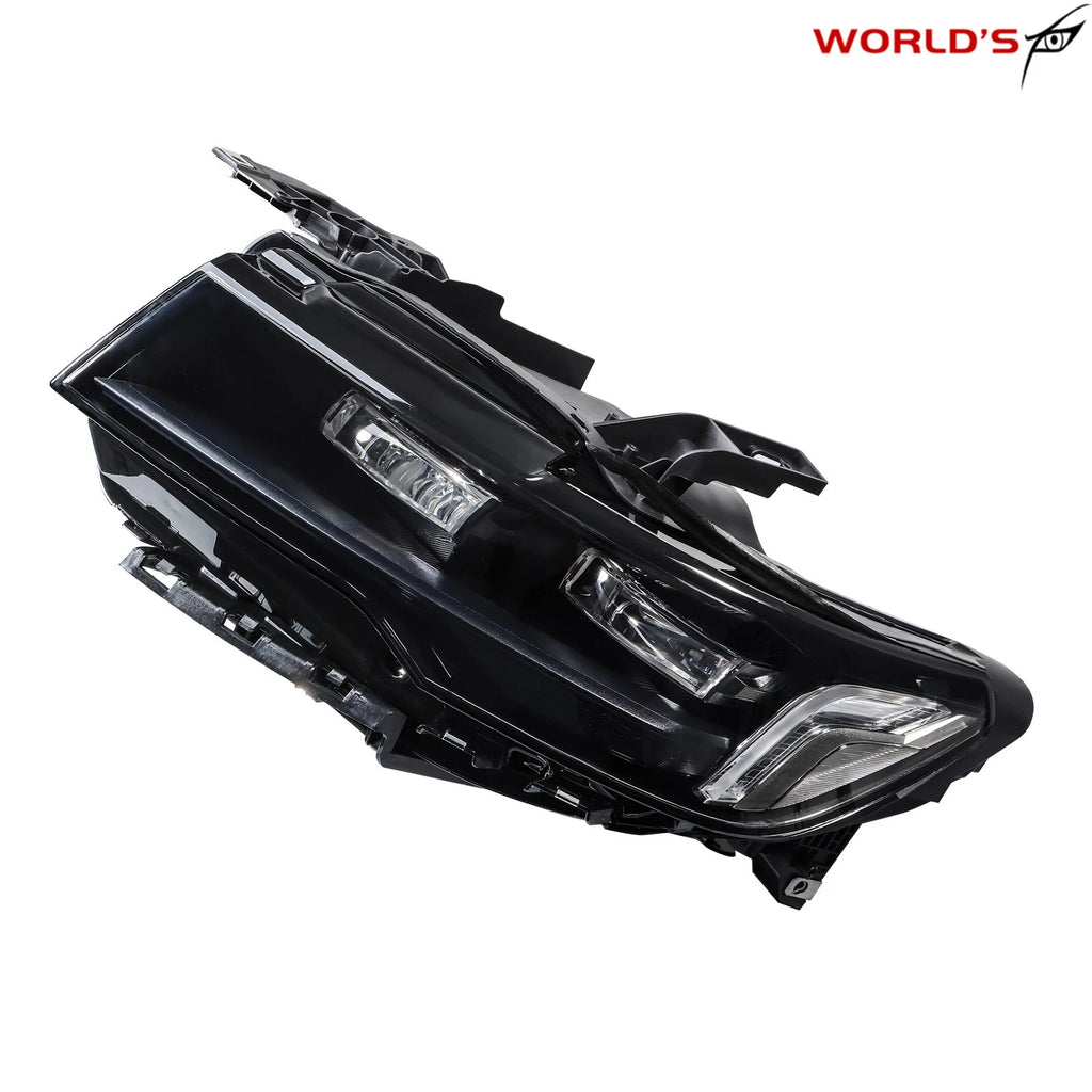 LED Headlight for Cadillac Escalade (2021–2024) Black Bezel Clear Lens
