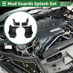 Mud Flaps Splash Guards Set of 4 for Honda Spirit (2015–2019)