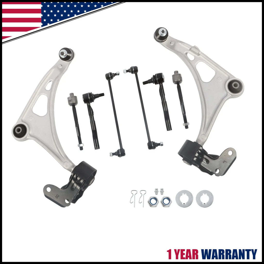 Front Lower Control Arms Sway Bar Link Kit for Acura MDX, Pilot (2014–2021)