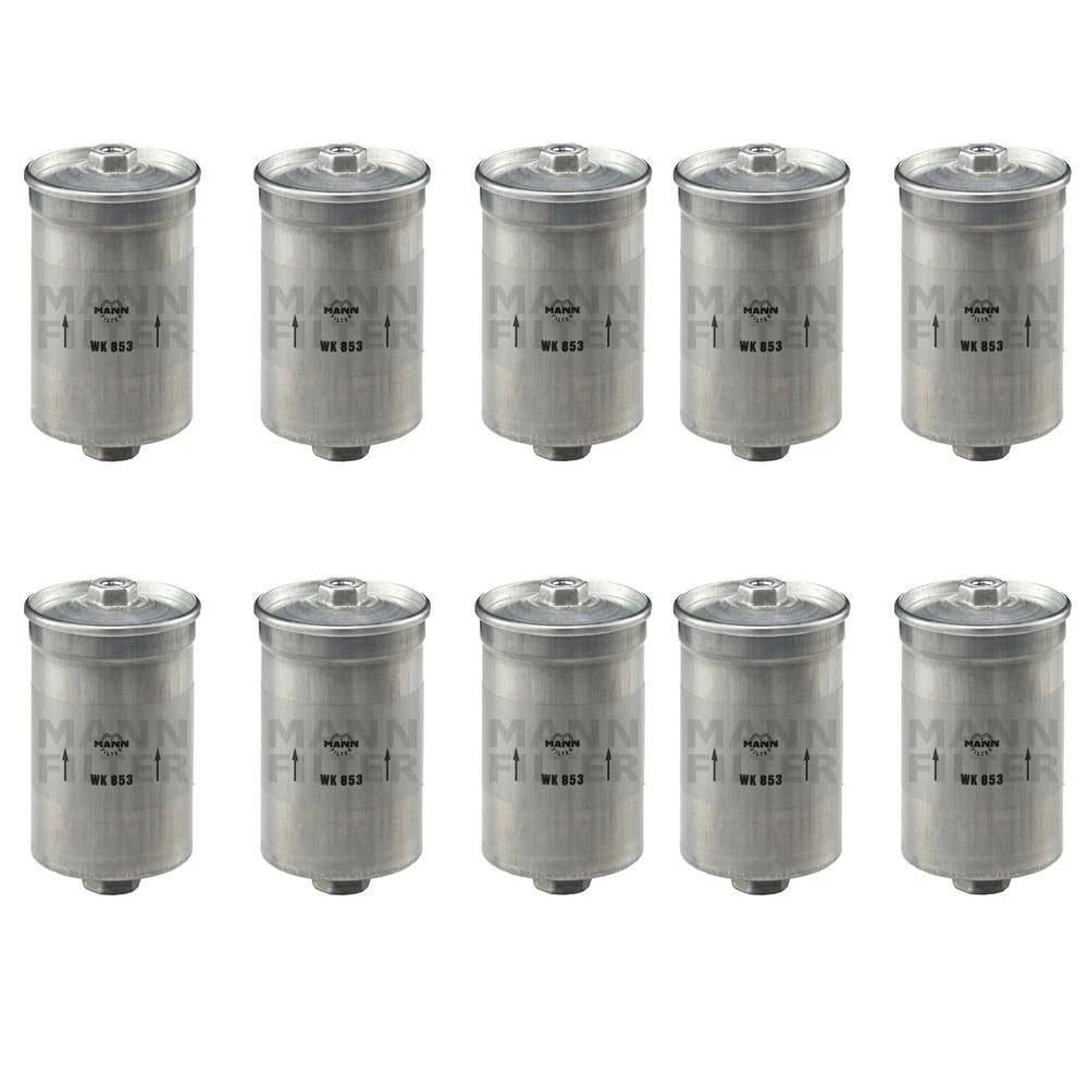 Set of 10 Fuel Filters WK853 for Audi Bentley Ferrari Saab Volvo Volkswagen