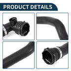 Upper Radiator Hose for Volkswagen Touareg 3.0L (2004–2010) No. 7P0122051H