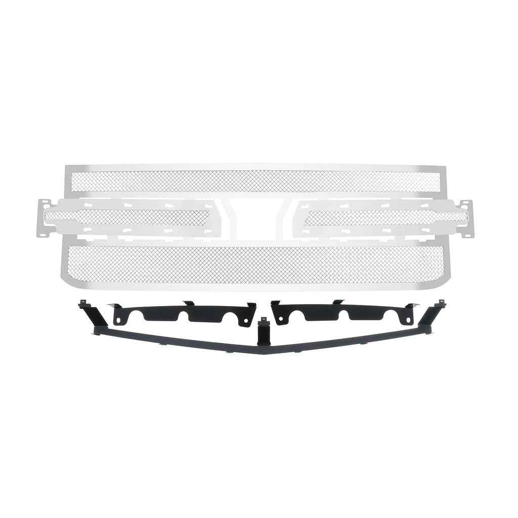 Stainless Chrome Mesh Grille for Chevy Silverado 1500 (2019-2022)