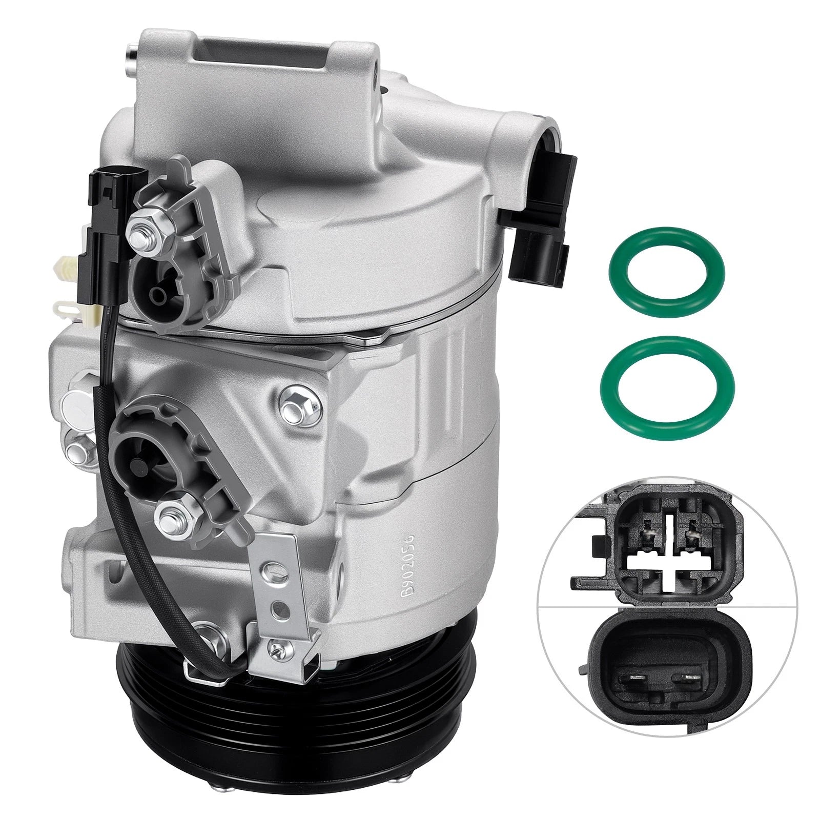 AC Compressor with 4-Groove Pulley for Ford Explorer (2012–2015) BB5Z19703C