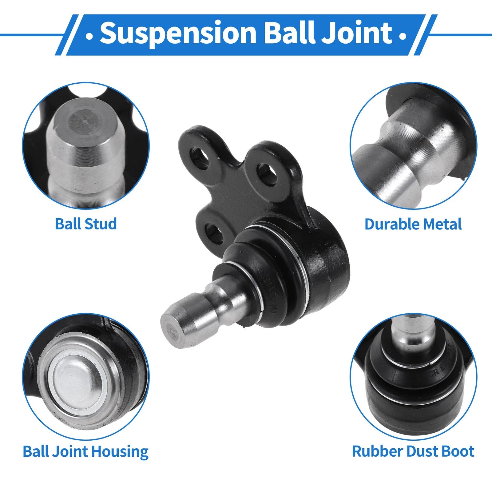 2 Pcs Front Lower Ball Joints for Buick Encore (2013–2022) No.K500317/95907943