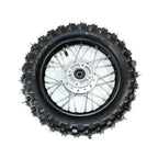 2.50-10 Front Disc Brake Wheel Rim + Tyre for PIT PRO Trail Dirt Bike (N/A)
