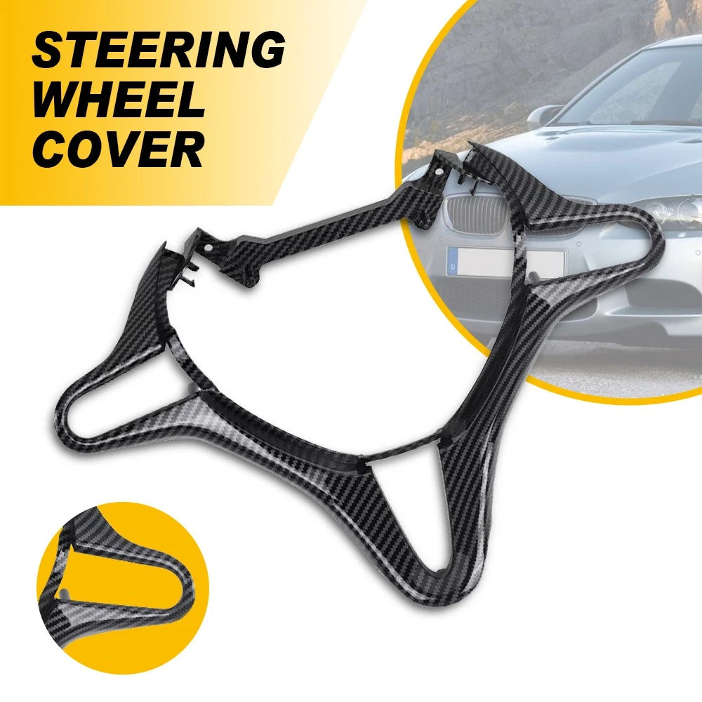 Carbon Fiber Steering Wheel Cover for Honda Civic (2006–2011)
