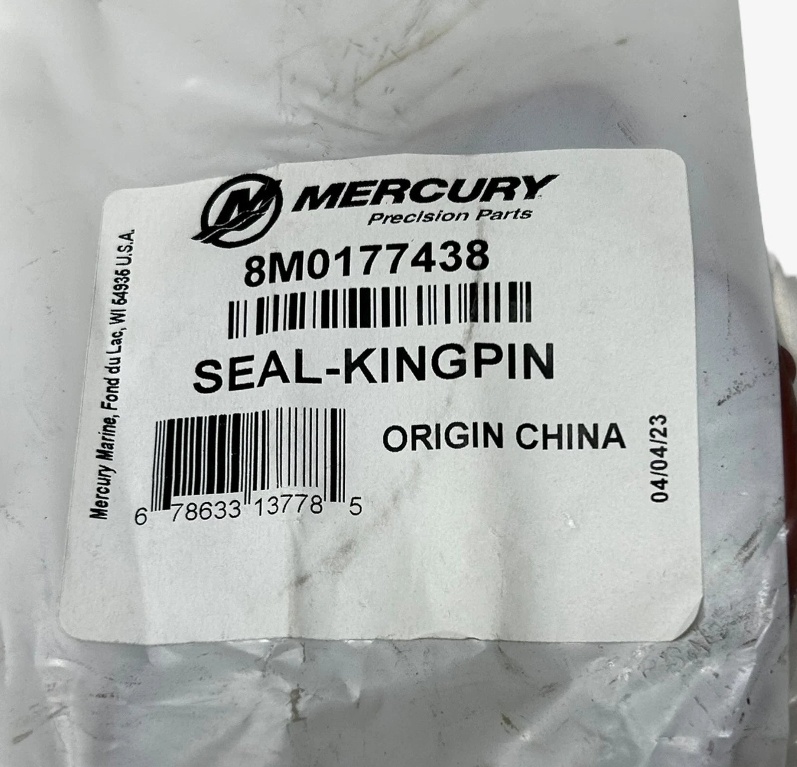 Kingpin Seal for Mercury (OEM 8M0177438)
