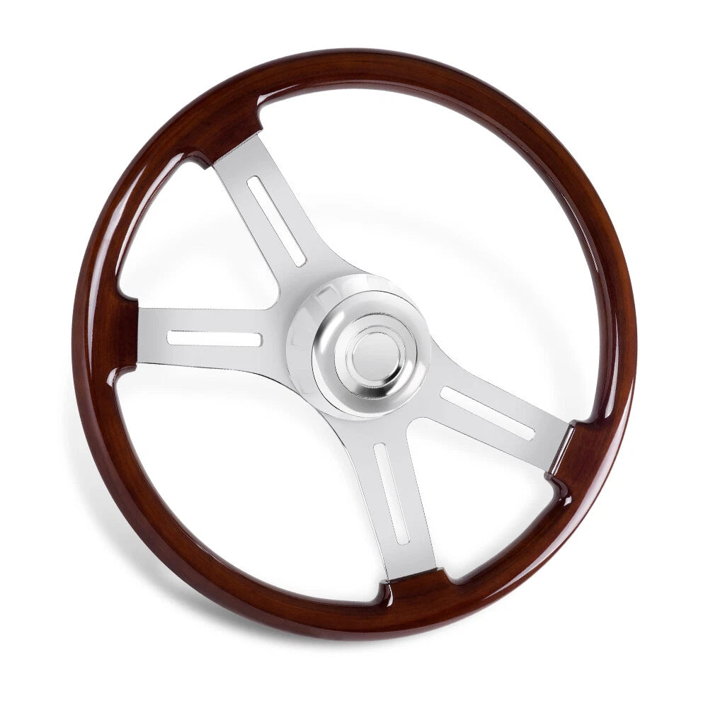 18" Wood Steering Wheel for Classic Trucks