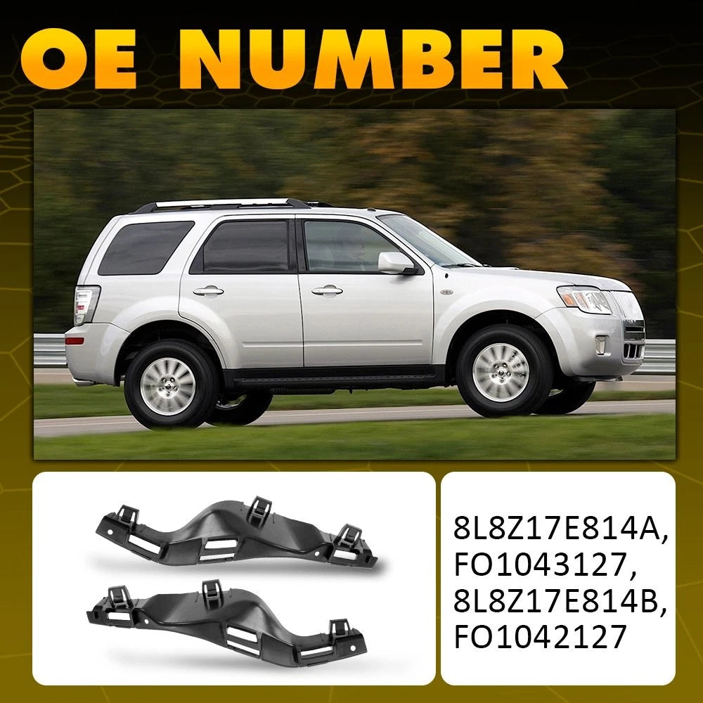 Set of 2 Bumper Brackets for Ford Escape (2008â2012)