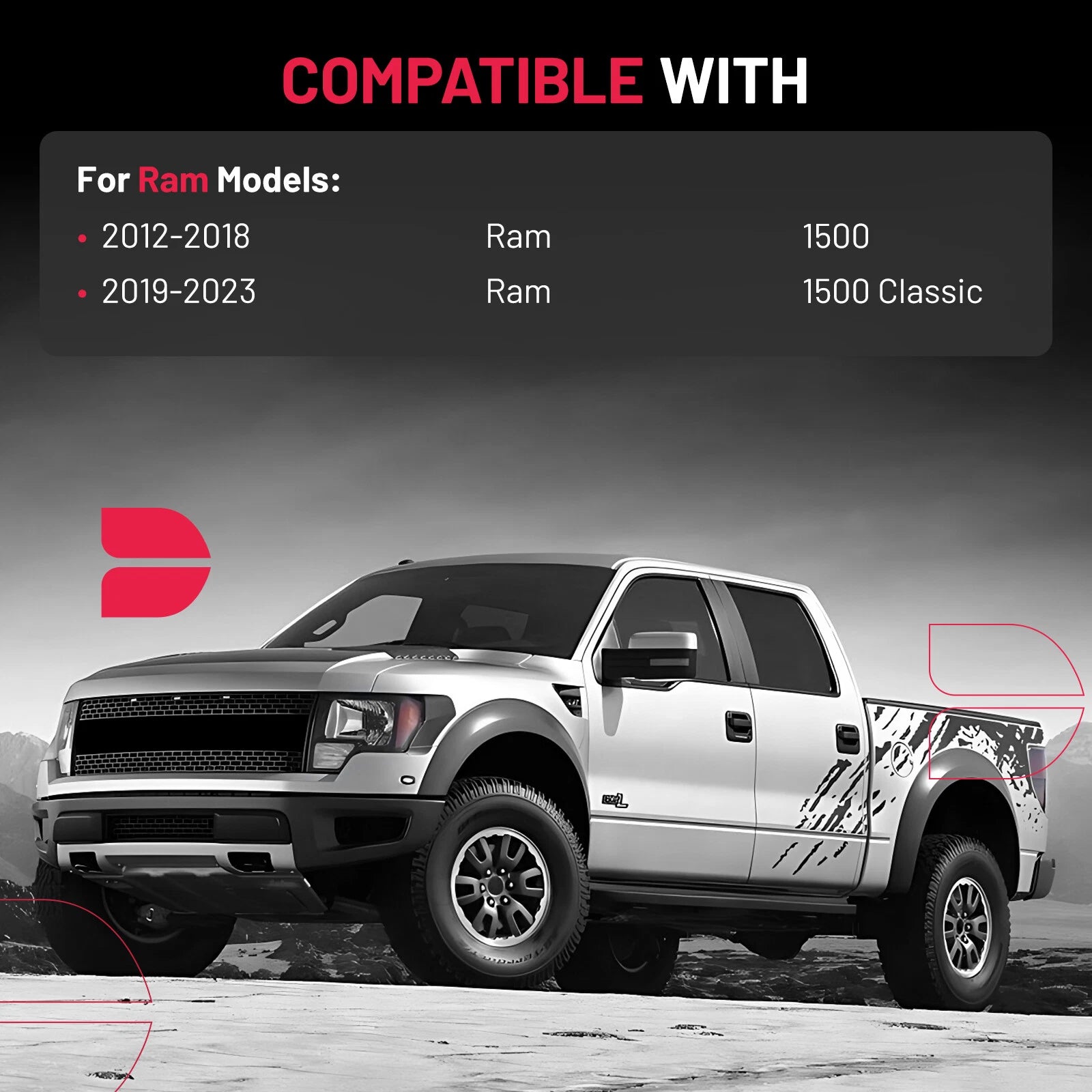 2" Hub Centric Wheel Spacers for Ram 1500 (2012-2018)
