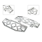 Rider Driver Floorboards Foot Pegs for Harley FL Softail (1986-2017)