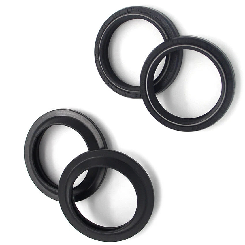 Fork Seal and Wiper Set for Kawasaki ZR750 KLR650 KLE500 ZXR750 ER650 ER-6N Z750 (1990–2023)