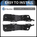 2X Front Bumper Retainer Bracket No. 525350R020 for Toyota RAV4 (2006–2012)