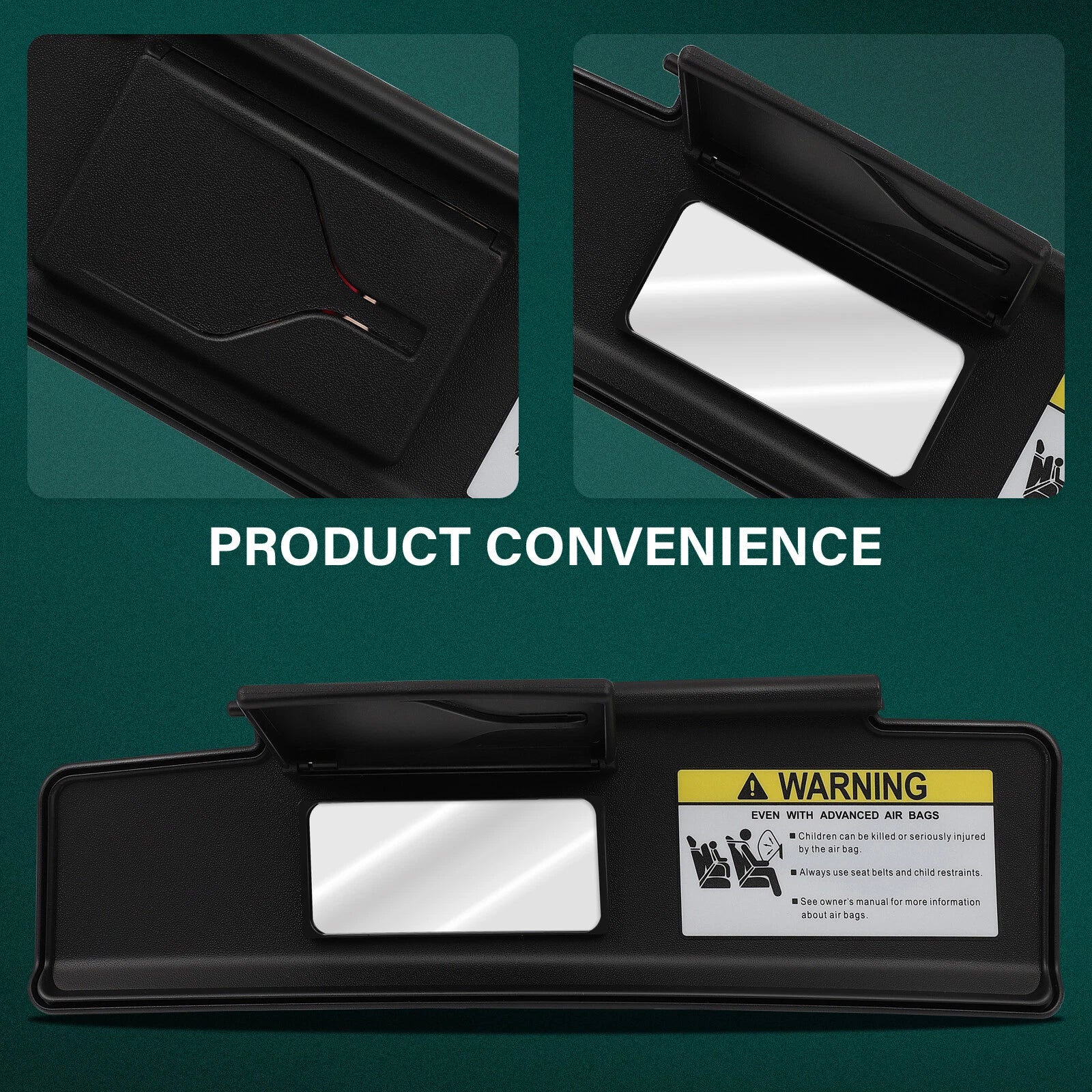 Sun Visor Set for Mazda MX-5 Miata (NE5169270D02)