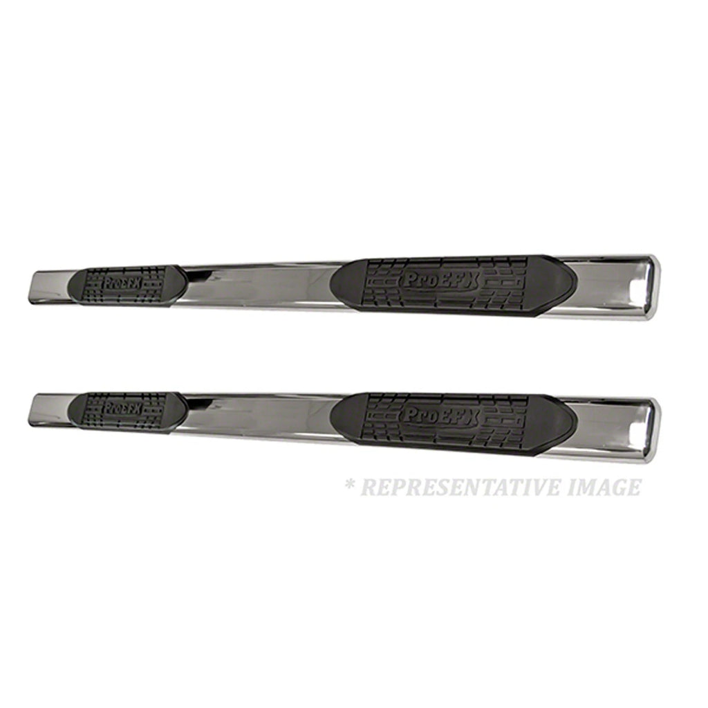 Replacement Steel Oval Side Step Bar Set For 2007-2017 Jeep Wrangler