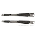 Replacement Steel Oval Side Step Bar Set For 2007-2017 Jeep Wrangler