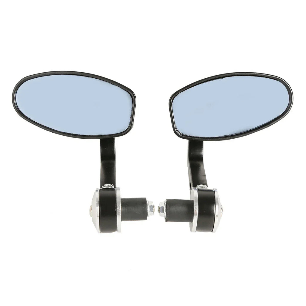 7/8" Handlebar Bar End Rearview Mirrors for Honda Street Bike Chopper