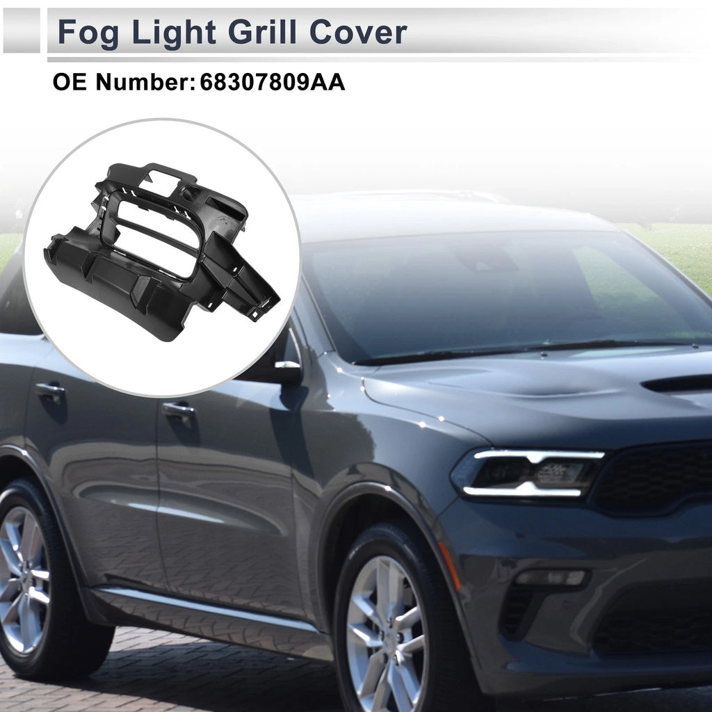 1 Pc Fog Light Grill for Dodge Durango (2018–2020) No. 68307809AA