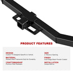 2 Inch Trailer Hitch Receiver for Toyota Highlander (2014-2019)